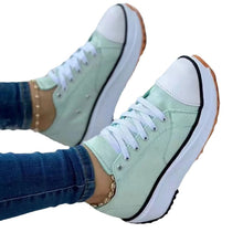 Load image into Gallery viewer, Women Sneakers Walking Shoes Soft Fashion Lace-Up