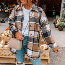 Load image into Gallery viewer, V Neck Women Oversized T Shirt Single Breasted Ladies Baggy