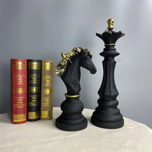 Load image into Gallery viewer, NORTHEUINS 3 Pcs/Set Resin International Chess Figurine Modern Interior Decor