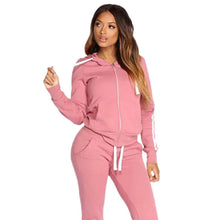 Load image into Gallery viewer, Women's Tracksuit Casual 2 Piece Sets Women Outfit Daily Fashion