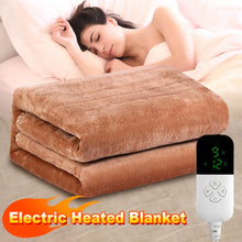 Load image into Gallery viewer, 220V Blanket Heated Electric Sheet Thicken Thermostat Electric Blankets