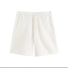 Load image into Gallery viewer, New Waffle Texture Fabric T-shirt Men High Quality Solid Color