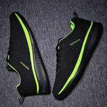 Load image into Gallery viewer, Men Running Walking Knit Shoes Fashion Casual Sneakers