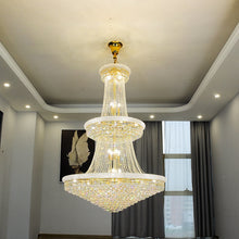 Load image into Gallery viewer, LED Pendant Light Luxury Living Room Crystal Chandelier