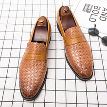 Load image into Gallery viewer, 2023 Italian Loafers Men Casual Shoes Luxury Brand Shoes For Men