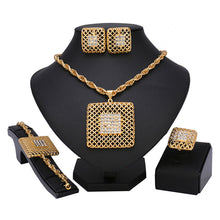 Load image into Gallery viewer, Fashion Trendy Nigerian Wedding African Beads Jewelry Sets