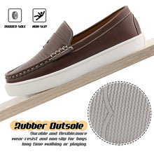 Load image into Gallery viewer, Boys Dress Shoes Kids Slip On Unisex-Child Sneakers