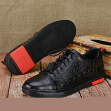 Load image into Gallery viewer, Fashion Men's Sneakers NEW Arrivals Cowhide Cow Leather Sports Shoes