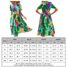 Load image into Gallery viewer, Floral Women Dress Loose Midi Dress Female Elegant Dresses