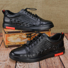 Load image into Gallery viewer, Fashion Men's Sneakers NEW Arrivals Cowhide Cow Leather Sports Shoes