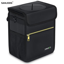 Load image into Gallery viewer, SANJODS Car Trash Can Waterproof Trash Bin Multifunction Car Bin - sunnydayhomedecorboutique