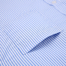 Load image into Gallery viewer, Classic French Cuffs Striped Dress Shirt Single Patch Pocket
