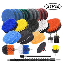 Load image into Gallery viewer, UNTIOR Power Scrubber Brush Set Car Polisher Bathroom Cleaning Kit - sunnydayhomedecorboutique