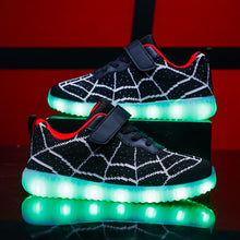 Load image into Gallery viewer, New USB Rechargeable Luminous Kids Sneakers Boys & Girls