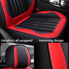 Load image into Gallery viewer, Car Seat Covers Pu Leather Seats Cover Full Set Seat Cushion Cover Front Rear Seat Cover Universal SUV Trucks - sunnydayhomedecorboutique
