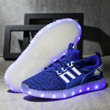 Load image into Gallery viewer, New USB Rechargeable Luminous Kids Sneakers Boys & Girls