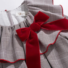 Load image into Gallery viewer, Pettigirl New Spring Christmas Cotton Fashion Dresses For Children Age 2 - 8Y & Hairband - sunnydayhomedecorboutique