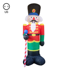 Load image into Gallery viewer, 2.4M Giant Soldier Model Nutcracker Christmas Inflatable LED Light Up Decor - sunnydayhomedecorboutique