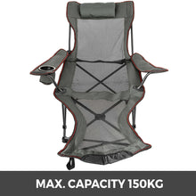 Load image into Gallery viewer, Outdoor Folding Chair Backrest With Footrest Bed Nap Chair - sunnydayhomedecorboutique