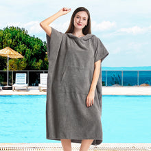 Load image into Gallery viewer, Extra Large Thick Hooded Beach Towel