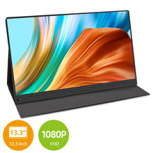 Load image into Gallery viewer, UPERFECT Utra Thin Portable LCD FHD 1080P Monitor 13.3 USB Type - sunnydayhomedecorboutique