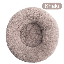 Load image into Gallery viewer, Donut Cat Bed Round Plush Pet Bed for Cats Dogs