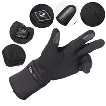 Load image into Gallery viewer, Heated Gloves Women Winter Ski Motorcycle Gloves For Men Outdoor Rechargeable