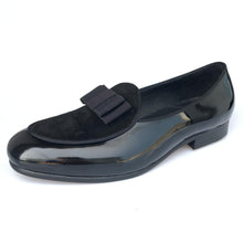 Load image into Gallery viewer, New Handmade Men Black Genuine Leather Loafers