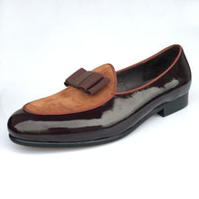 Load image into Gallery viewer, New Handmade Men Brown Banquet Leather Loafers