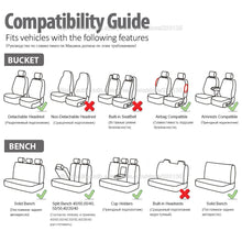 Load image into Gallery viewer, AUTOYOUTH Brand Embroidery Car Seat Covers Set Universal Fit Most Cars - sunnydayhomedecorboutique