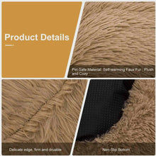 Load image into Gallery viewer, Donut Cat Bed Round Plush Pet Bed for Cats Dogs
