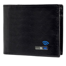 Load image into Gallery viewer, Smart Anti-lost Wallet -compatible Leather Short Credit Card Holders Male