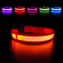 Load image into Gallery viewer, MASBRILL Light Dog Collar USB Charging Rechargeable Waterproof - sunnydayhomedecorboutique