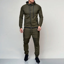 Load image into Gallery viewer, 2 pieces Autumn Running tracksuit men Sweatshirt Sports - sunnydayhomedecorboutique