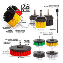 Load image into Gallery viewer, 3-37Pcs/Set Drill Brush Attachments Set cleaning brush for drill Shower Tile - sunnydayhomedecorboutique