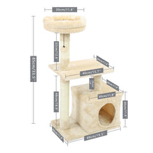 Load image into Gallery viewer, Cat Tree Toy Condo Cat Climbing Tower Multi-layer