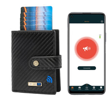 Load image into Gallery viewer, Smart Anti-lost Wallet Tracker  Genuine Leather Men wallets