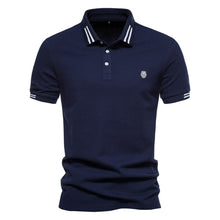 Load image into Gallery viewer, AIOPEON Brand 100% Cotton Men Polo Shirts Casual Solid Color