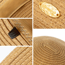 Load image into Gallery viewer, Oh! Sunny 2021 New Summer Large Brim Straw Hat UV Protection
