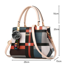 Load image into Gallery viewer, PU Leather Casual Crossbody Bags for Women Tote Handbag Large Capacity