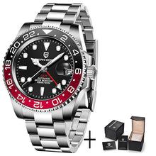 Load image into Gallery viewer, Left Crown Men Mechanical Wristwatches 100M Waterproof