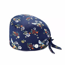 Load image into Gallery viewer, Adjustable Cotton Cap Nurse Dentist Cap Kitchen Pet Shop