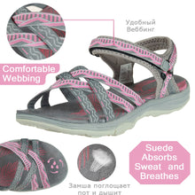 Load image into Gallery viewer, GRITION Sandals Women Summer Outdoor Casual Flat Print