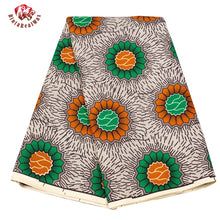 Load image into Gallery viewer, African Wax Prints Fabric Polyester Ankara Bazin High Quality 6 Yards 3 Yards African Fabric