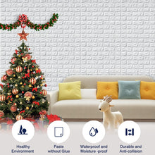 Load image into Gallery viewer, Wall Sticker Imitation Brick Home Decoration Waterproof Self Adhesive Wallpaper
