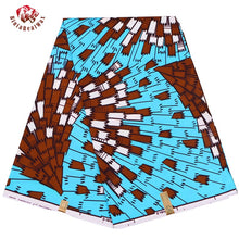 Load image into Gallery viewer, African Wax Prints Fabric Polyester Ankara Bazin High Quality 6 Yards 3 Yards African Fabric