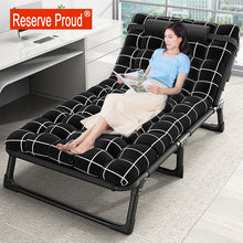 Load image into Gallery viewer, Folding Bed Single Bed Office Home Simple Lunch Break Bed