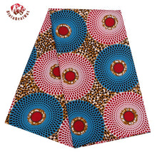 Load image into Gallery viewer, African Wax Prints Fabric Polyester Ankara Bazin High Quality 6 Yards 3 Yards African Fabric