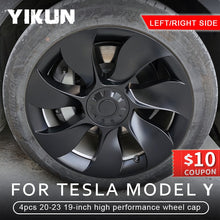 Load image into Gallery viewer, 4PCS Hub Cap Replacement Tesla Model Y 19 Inch 2018-2023