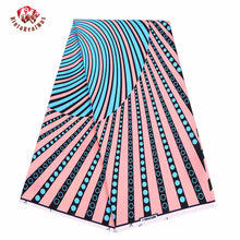 Load image into Gallery viewer, African Wax Prints Fabric Polyester Ankara Bazin High Quality 6 Yards 3 Yards African Fabric